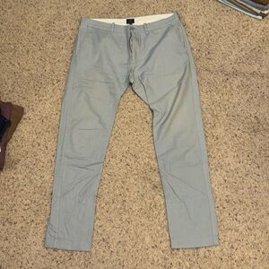 Men’s 32” jcrew chino light blue pants